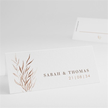 Marque-place mariage l'arche