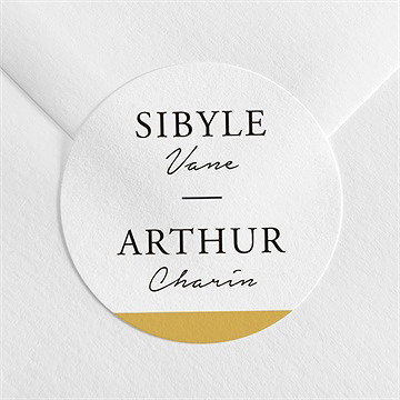 Sticker mariage gatsby