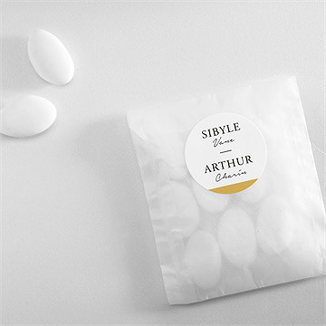 Sticker mariage gatsby - Mise en situation