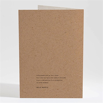 Livret de messe mariage se rejoindre - Dos du livret