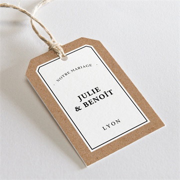 Etiquette mariage apothicaire