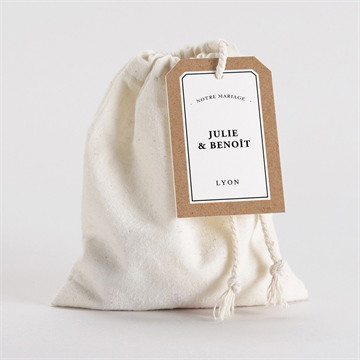 Pochon mariage  apothicaire