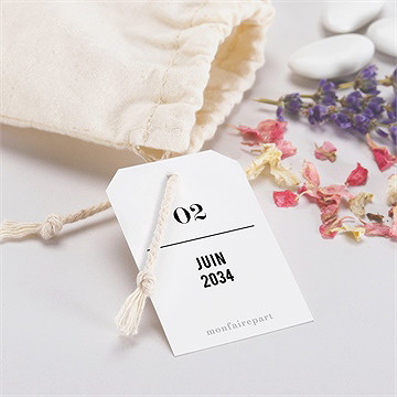 Pochon mariage  apothicaire - Mise en situation