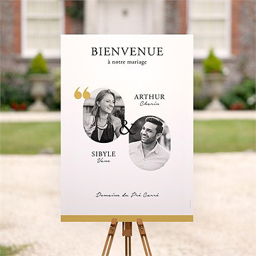 Panneau bienvenue gatsby