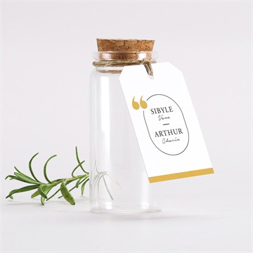 Mignonette étiquette