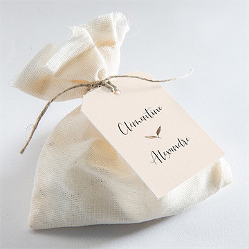 Etiquette mariage virevoltant - Mise en situation