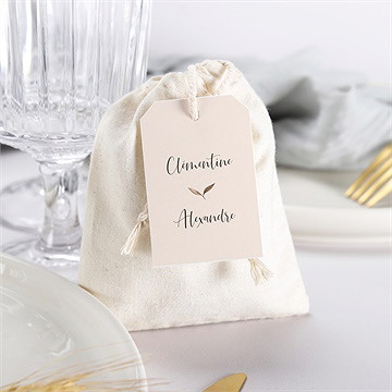 Pochon mariage  virevoltant - Mise en situation