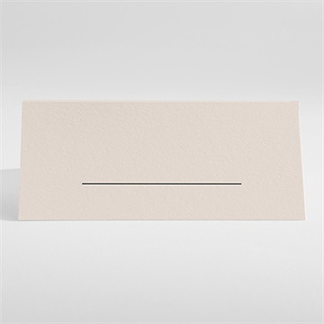 Marque-place mariage virevoltant - Dos du marque-place