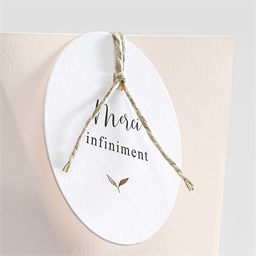 Boîte de dragées mariage virevoltant étui - Détail de la boîte