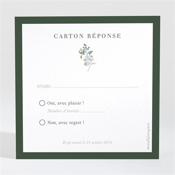 Carton réponse mariage c'est noël !