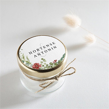 Sticker mariage douce subtilité - Mise en situation