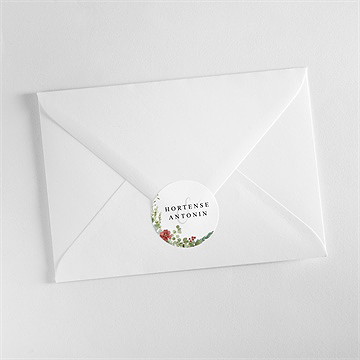 Sticker mariage douce subtilité - Mise en situation