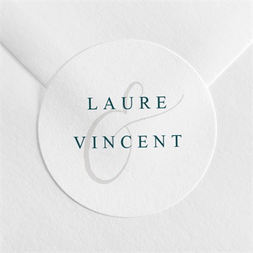 Sticker mariage hivernal