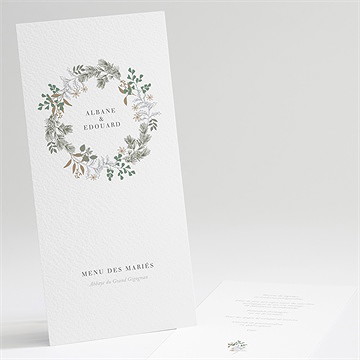 Menu mariage c'est noël !