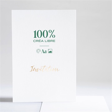 Carte dorure - portrait