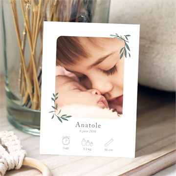 Carte recto-verso - portrait