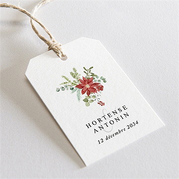 Etiquette mariage douce subtilité