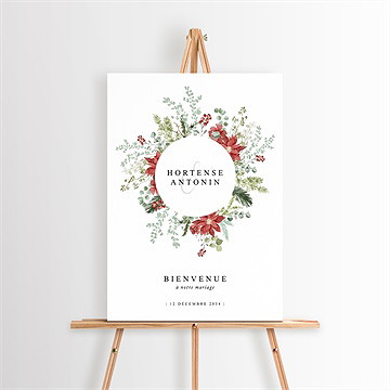 Panneau bienvenue douce subtilité - Mise en situation