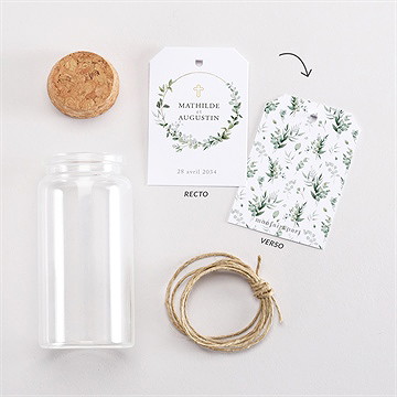 Mignonette mariage sacré étiquette - Vue d'ensemble