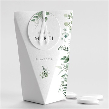 Boîte de dragées mariage sacré étui