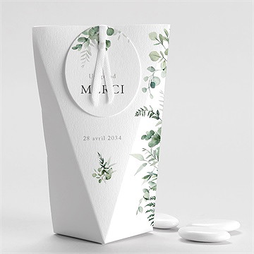 Boîte de dragées mariage sacré étui