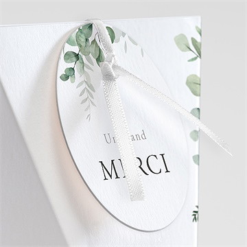 Boîte de dragées mariage sacré étui - Détail de la boîte