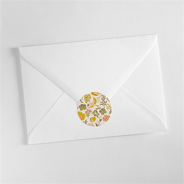 Sticker mariage hippie chic - Mise en situation