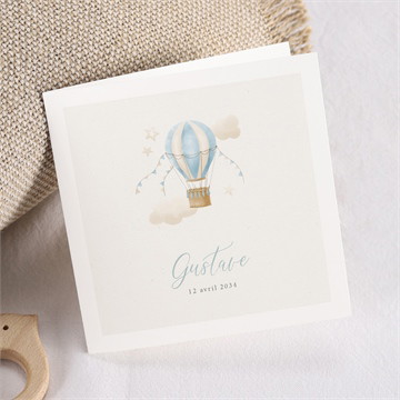 Carte pliée - carré