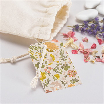 Pochon mariage  hippie chic - Mise en situation