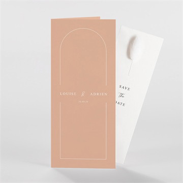 Faire-part mariage bel éclat