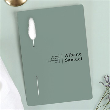 Carte recto-verso - portrait