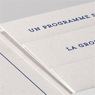 Faire-part mariage allez viens ! - Détail du faire-part