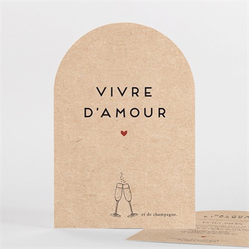 Carte recto-verso - portrait