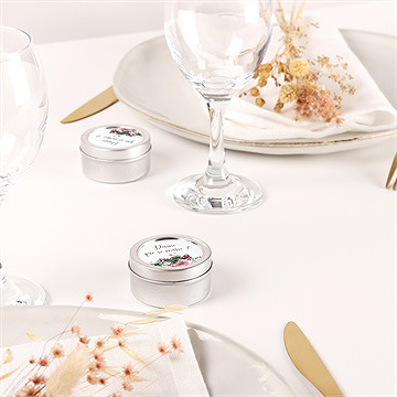 Bougie mariage jolie devinette argent - Mise en situation