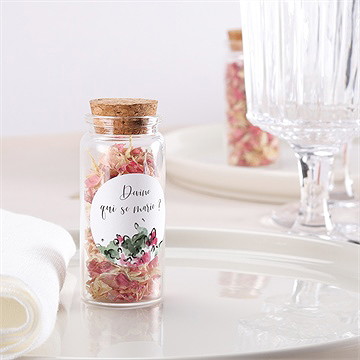 Mignonette mariage jolie devinette sticker - Mise en situation