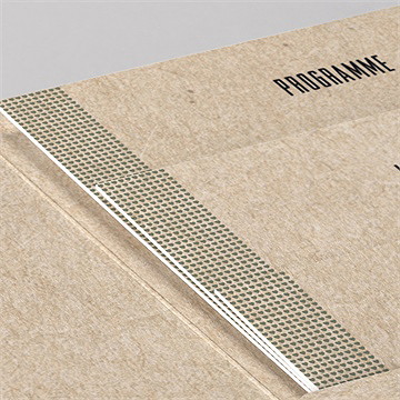 Faire-part mariage billet d'avion pocketfold - Détail du faire-part