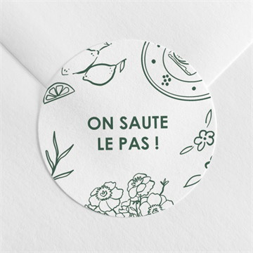 Sticker mariage pas le choix