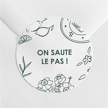Sticker mariage pas le choix