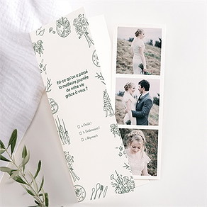 Remerciement mariage pas le choix