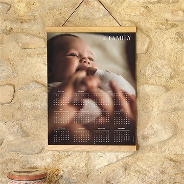 Calendrier famille - Mise en situation