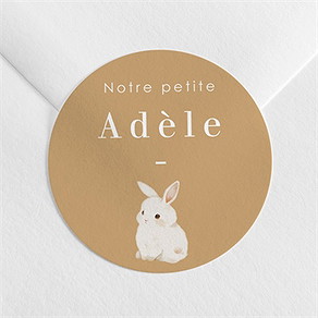 Sticker naissance noël