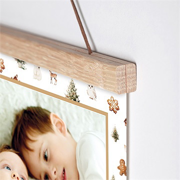 Affiche naissance noël - Détail de l'affiche