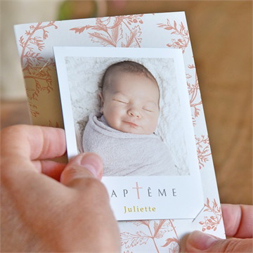 Carte recto-verso - portrait