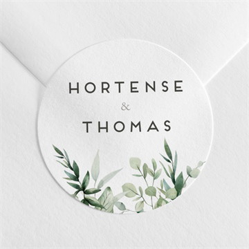 Sticker mariage amour elegant