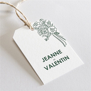 Etiquette mariage pas le choix