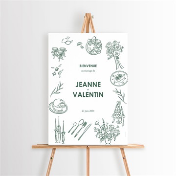 Panneau bienvenue pas le choix