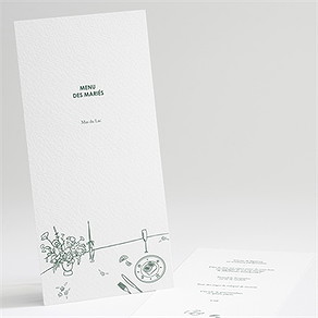 Menu mariage pas le choix