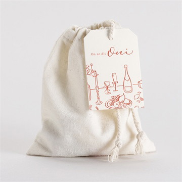 Pochon mariage  a l'italienne