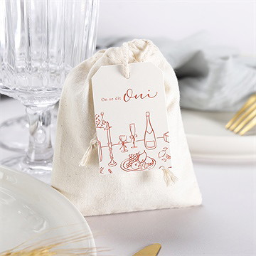 Pochon mariage  a l'italienne - Mise en situation