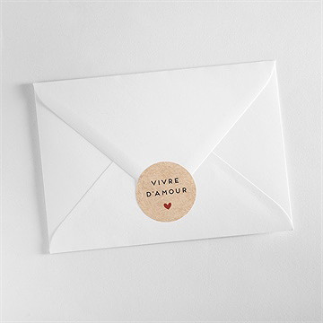 Sticker mariage champagne - Mise en situation